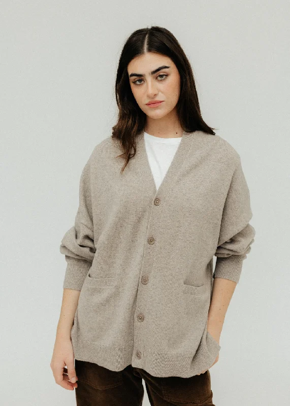 Fishing Knit TopsExtreme Cashmere N24 Tokio Cardigan in Moss