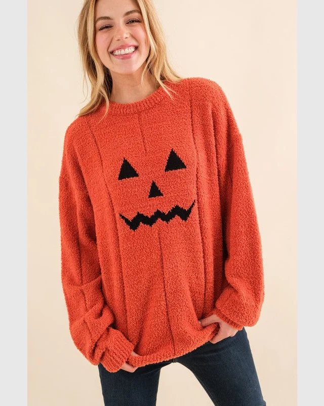 High-Fashion Knit TopsFuzzy Jack Sweater