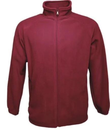 Velvet JacketsKids Full Zip Polar Fleece Jacket - Maroon