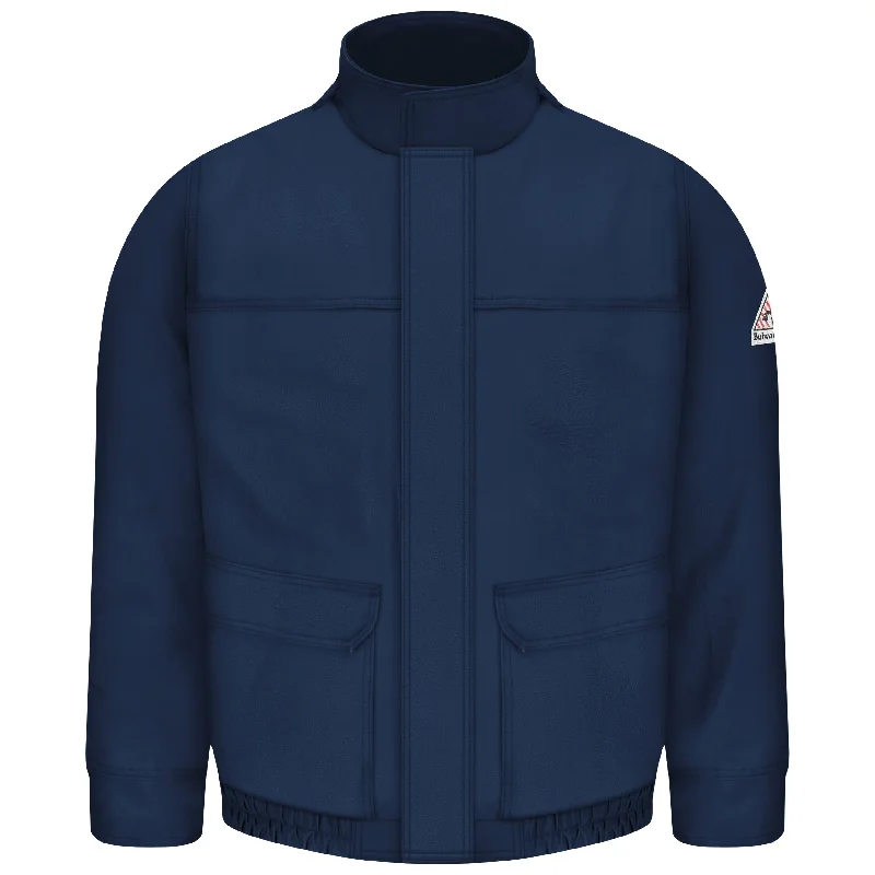 Sports Team JacketsMen's Lightweight Excel FR® ComforTouch® Lined Bomber Jacket JLJ8 - Navy