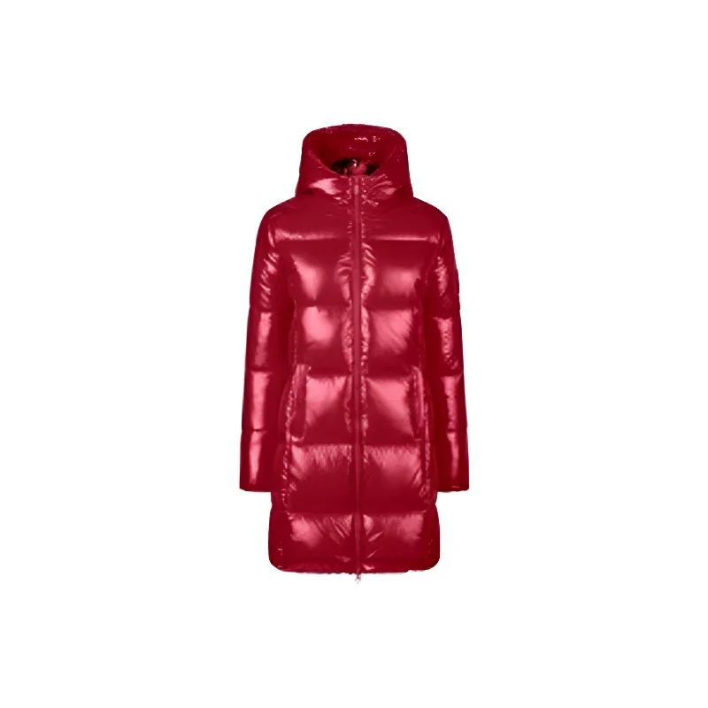 Cultural JacketsWomen's Ines Hooded Puffer Jacket in Bloom Pink