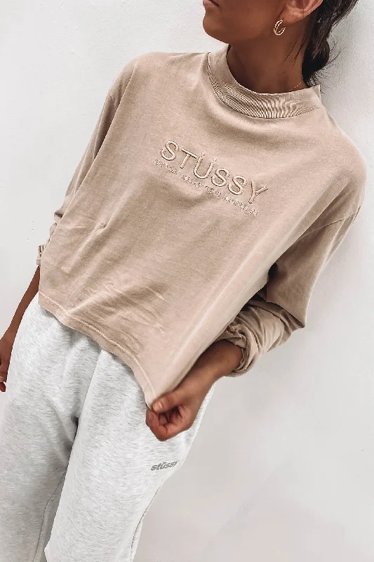 Chandler Mock Neck Long Sleeve Neutral