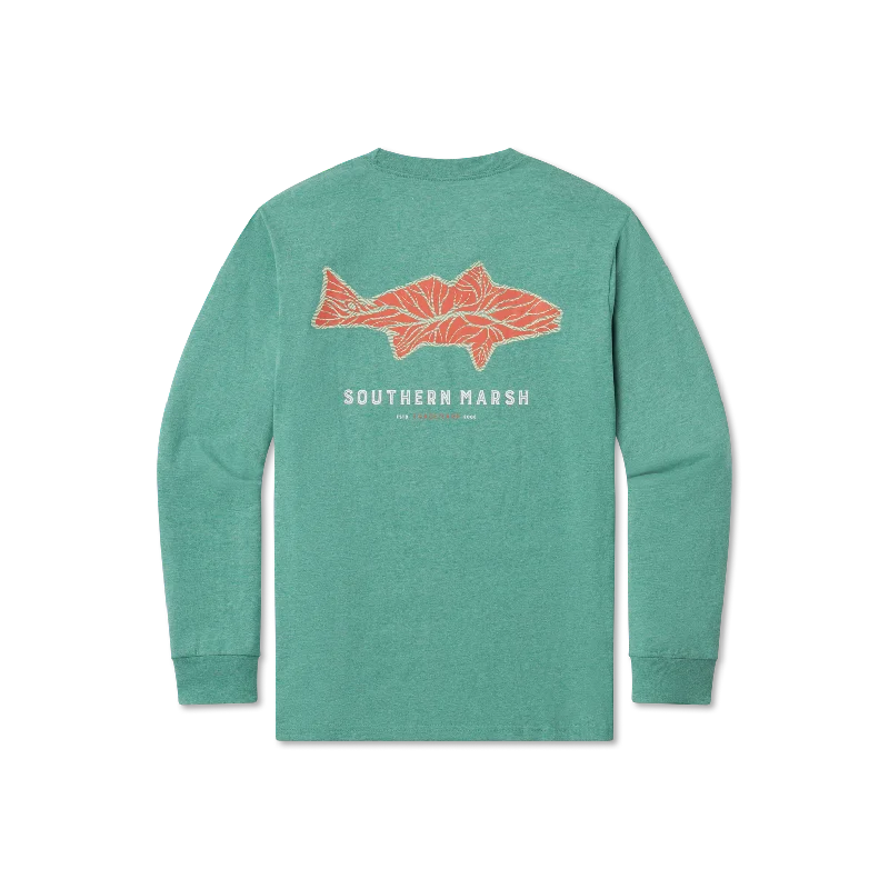 Delta Fish Tee - Long Sleeve