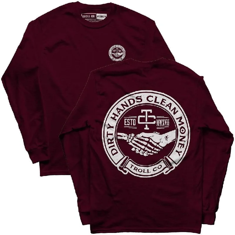 Haggler Long Sleeve: Maroon