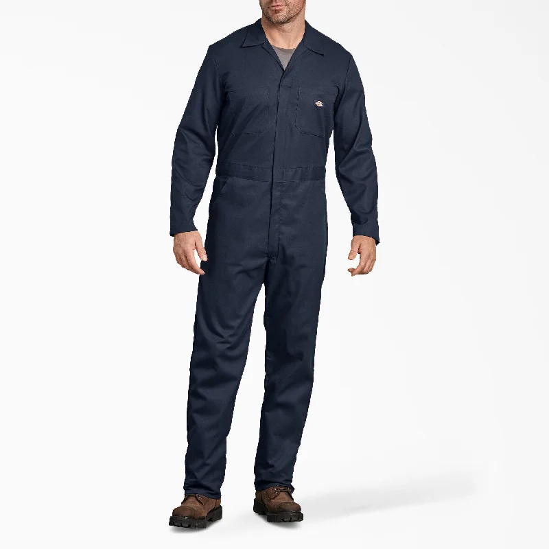 FLEX Long Sleeve Coveralls, Dark Navy