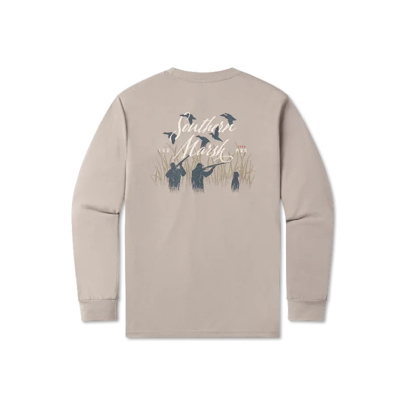 FieldTec™ Comfort Tee - Morning Flyover - Long Sleeve