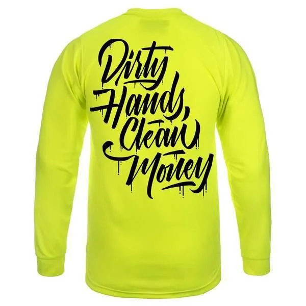 Stacked Long Sleeve (Lime)