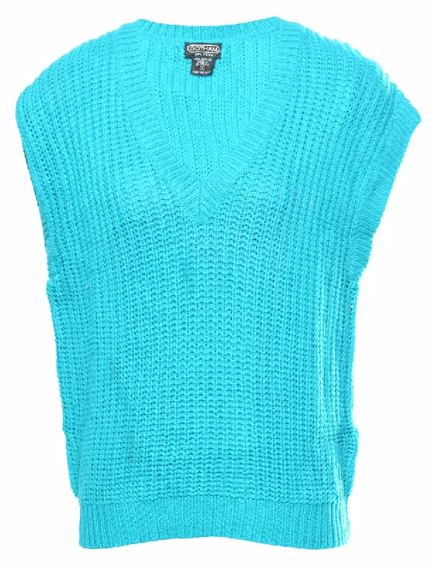 Cable Knit Sweater Vest - S