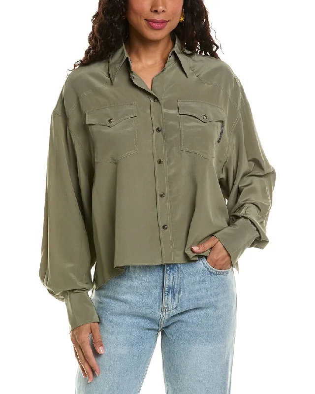 Oversized ShirtsBrunello Cucinelli Silk Shirt