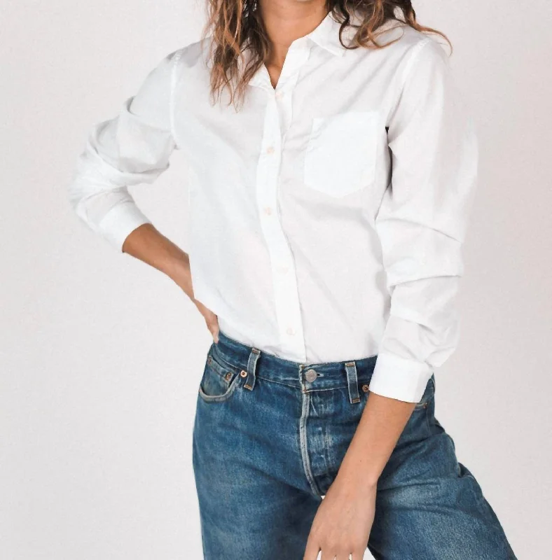 Painted ShirtsGrace Classic Shirt In White