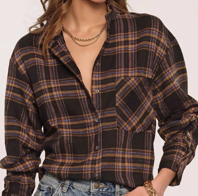 Flannel ShirtsPomona Shirt In Black