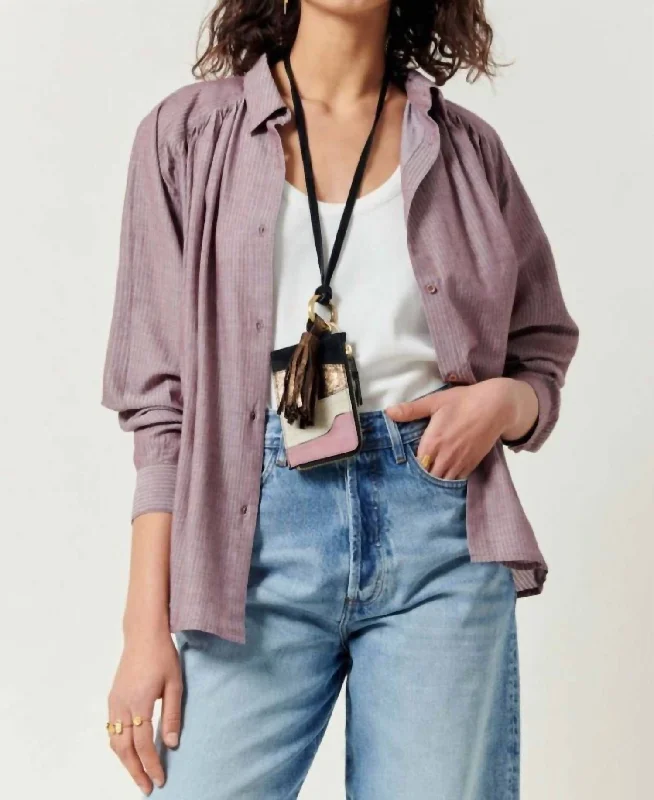 Polyester ShirtsStael Shirt In Stonemauve