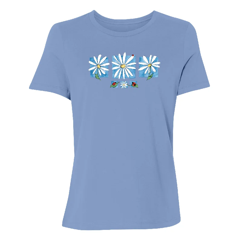 Daisies and Ladybugs Women's T-ShirtFestival T-Shirts