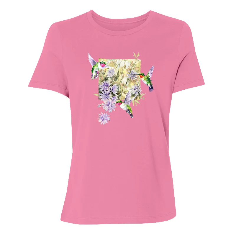 Hummingbird Fields Women's T-ShirtWork T-Shirts