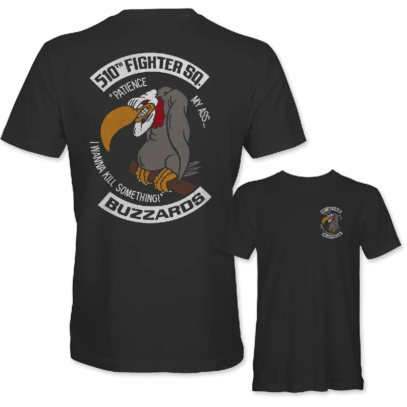 510TH  FIGHTER SQUADRON 'BUZZARDS' T-ShirtOversized T-Shirts