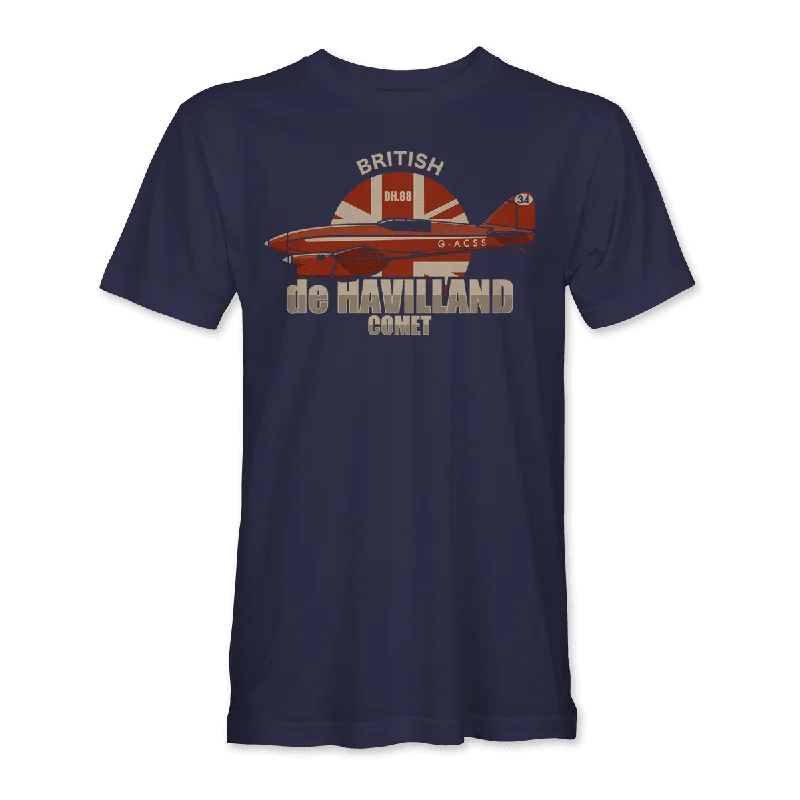 DE HAVILLAND DH-88 COMET T-ShirtBand Merch T-Shirts