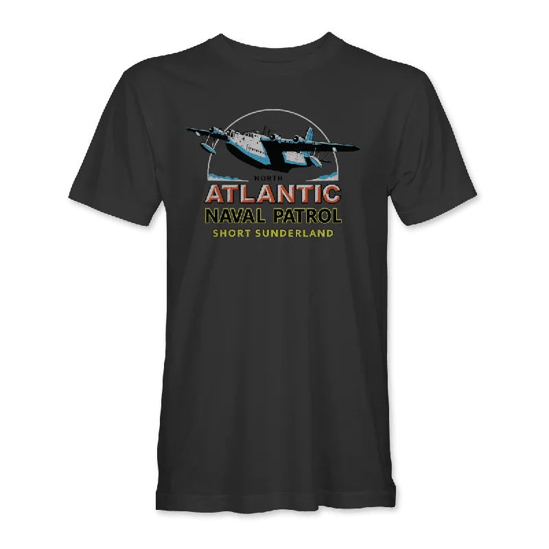 SHORT SUNDERLAND 'ATLANTIC NAVAL PATROL' T-ShirtLace-Up T-Shirts