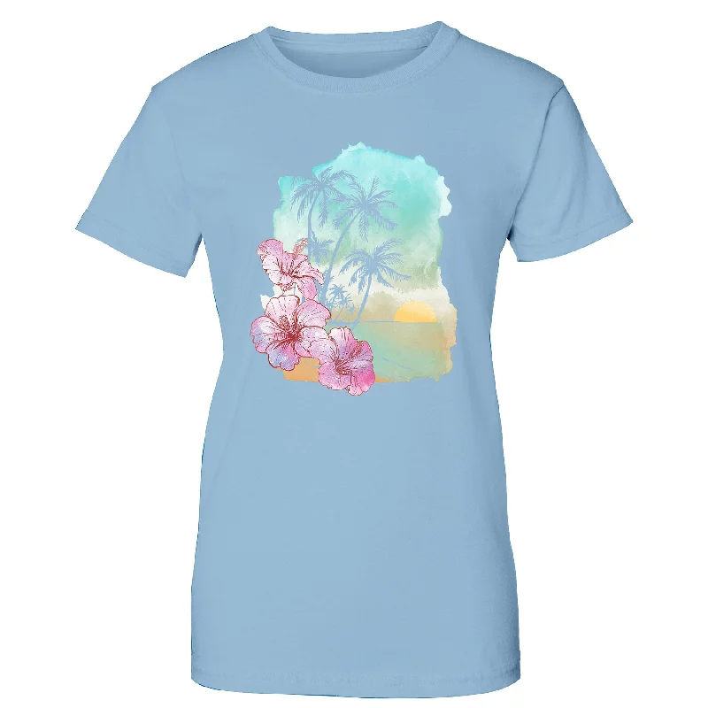 Tropical ParadiseSequined T-Shirts