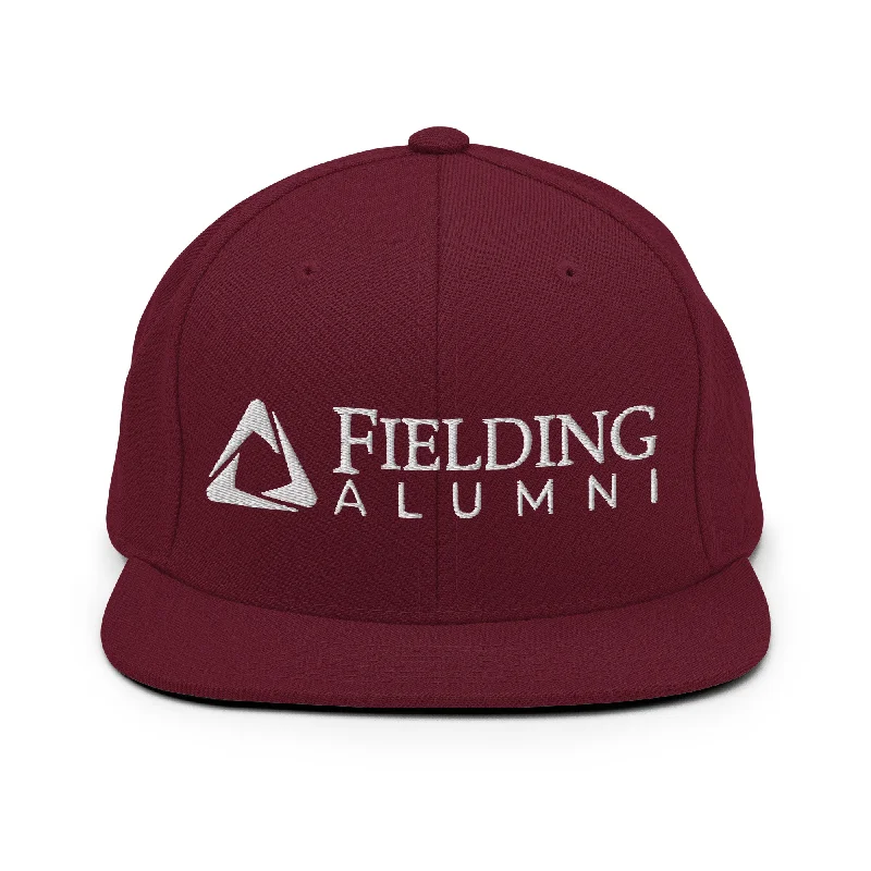 Classic Snapback Baseball Cap | Embroidered Alumni LogoPrinted Sweatshirts