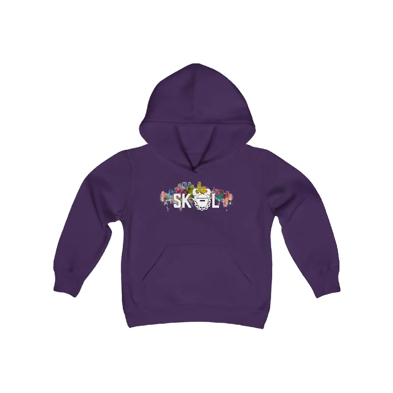 Youth Heavy Blend Hoodie - SkylineLounge Hoodies