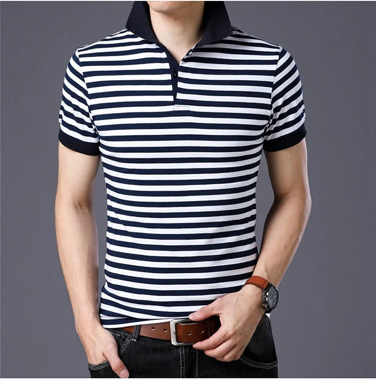 Dark polo shirtBrand Design Men Polo Shirt