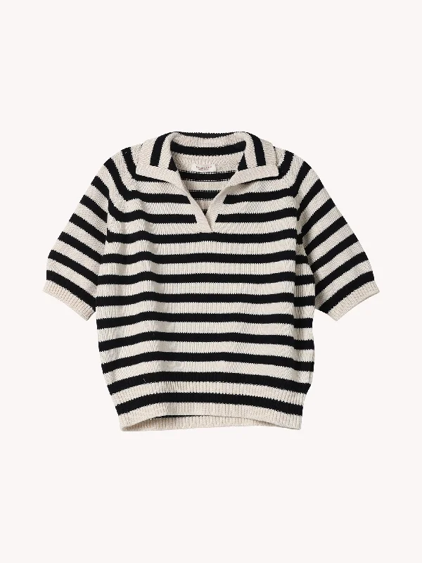 Raglan sleeve polo shirtAVIANA POLO TOP